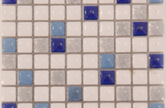 Mosaico azul - Strufaldi Decoração