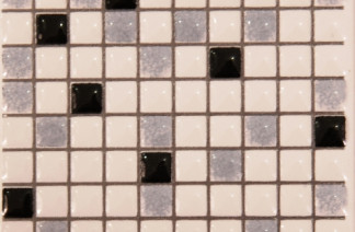 Mosaico preto - Strufaldi Decoração