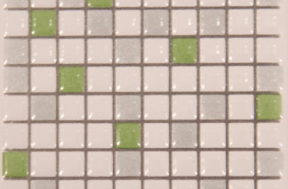 Mosaico verde - Strufaldi Decoração