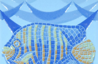 Peixe com ondas - Strufaldi Decoração