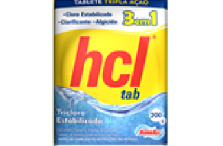 hcl tab 3 em 1 - hidroall