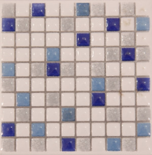 Mosaico azul - Strufaldi Decoração