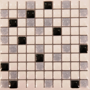 Mosaico preto - Strufaldi Decoração