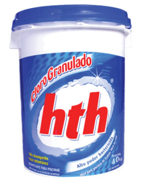 cloro granulado -  hth