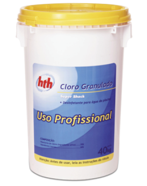 cloro granulado profissional -  hth