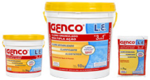 genco - cloro granulado múltipla ação - genco