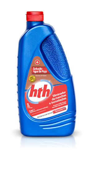 solução água de poço -  hth