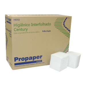 PROLIM-HIGIENICO-INTERFOLHADO-CENTURY-FOLHA-DUPLA-10-X-185-10.000