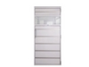 porta alumínio branco - sodramar